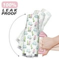 thumbnail image 6 of 40oz Cute Childish Tooth Stainless Steel Flip Straw Tumbler Spill Proof Travel Cup Double Wall Vacuum Insulated Coffee Mug with Handle, 6 of 6