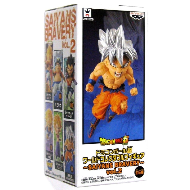 Figurines Dragon Ball Super WCF - Saiyans Bravery Vol.2 - Lot De 3 - Banpresto - Neuf