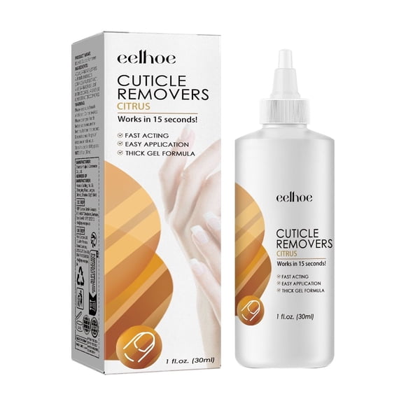 EELHOE Gel instantáneo para el cuidado de la cutícula, reparación de onicomicosis, uñas suaves, uñas rotas, solución de cuidado hidratante para la piel muerta,2 piezas