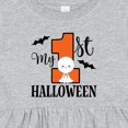 thumbnail image 4 of Inktastic First Halloween Baby Girls Baby Dress, 4 of 5