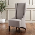 thumbnail image 2 of SAFAVIEH Becall Transitional Linen Solid Dining Parsons Chair, Taupe, 2 of 14