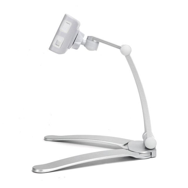 Soporte de pared ajustable para tableta, soporte para teléfono móvil de pared de soporte perezoso de cocina 2 en 1, soporte para mesa de cocina, funcionalidad inteligente