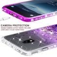 thumbnail image 5 of Compatible for Samsung Galaxy J3 2018/J3 Orbit/J3 Achieve/J3 Express Prime/J3 Prime 2/J3 Emerge 2018/Amp Prime 3/J3 Eclipse 2/Sol 3/J3 Aura/J3 Star Case, w/Temper Glass Screen Protector Clear/Purple, 5 of 5