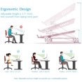 thumbnail image 2 of Laptop Stand, Plannu Adjustable Laptop Riser with Slide-Proof Silicone and Protective Hooks, Aluminum Notebook Stand for Laptop up to 17 Inches, Laptop Holder Compatible for MacBook, Surface Laptop, 2 of 4
