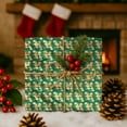 thumbnail image 5 of Persian Christmas Wrapping Paper Rolls, Persian Holiday Gift Wrapping Paper Merry Christmas, 5 of 7