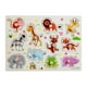 thumbnail image 2 of Gwong Juguete Número de alfabeto de dibujos animados Número de animales Pareing Puzzle Tablero Educación Niños Juguete Gwong 30005405, 2 of 7
