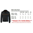 thumbnail image 2 of 9 Crowns Men's Slim Fit Removable Hood Quilted Jacket (Style C - Black, Medium), 2 of 7