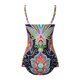 thumbnail image 3 of Gibobby Bañador de una pieza Traje de baño Siamese Chest Lady Piece Solid Fashionista Set Sexy Contiene Pad Trajes de baño Tankinis Set Trajes de baño Ta(Multicolor,G), 3 of 5