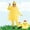 k-443Yellow949, variant on SONGGE Child Toddler Sleeveless Cartoon Chicken Shaped Holiday Party Performance Outfit Sets Cartoon Cute Clothes Sets