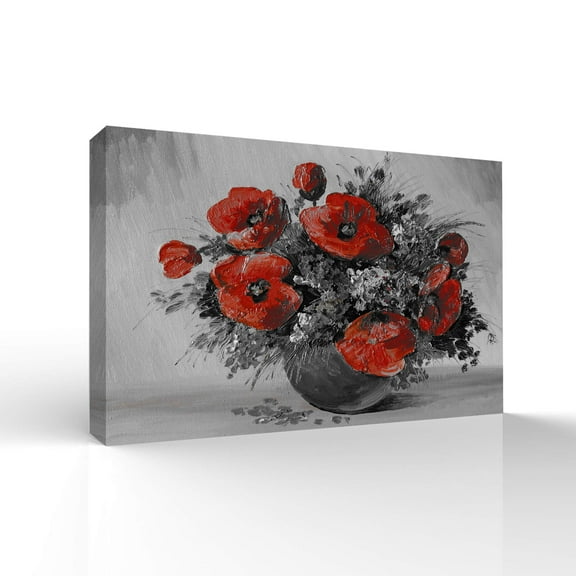 wall26 Canvas Wall Art Sunflower Pictures Home Wall Decorations for Bedroom Living Room Paintings Canvas Prints Framed - 12x18 inches