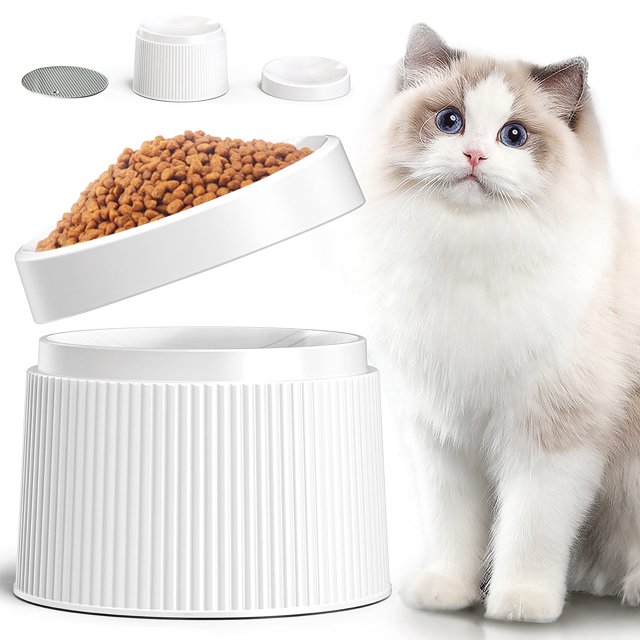 Cuenco de comida para gatos iPettie de plástico de melamina A5