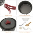 thumbnail image 2 of Minkissy 1 Set Easy to Clean Outdoor Cookware Aluminum Alloy for Camping, 2 of 4