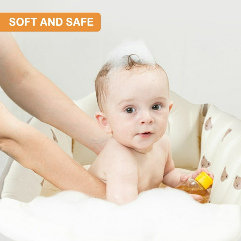 Baby Shower Portable Silicone Children Bathtub Accessories Baby Folding  Anti-skid Bathtub Swimming Pool Newborn Baby Products