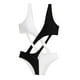 thumbnail image 2 of Traje de baño Monokini sin mangas con cuello en V para mujer, ideal para piscina, playa y surf. M, 2 of 9