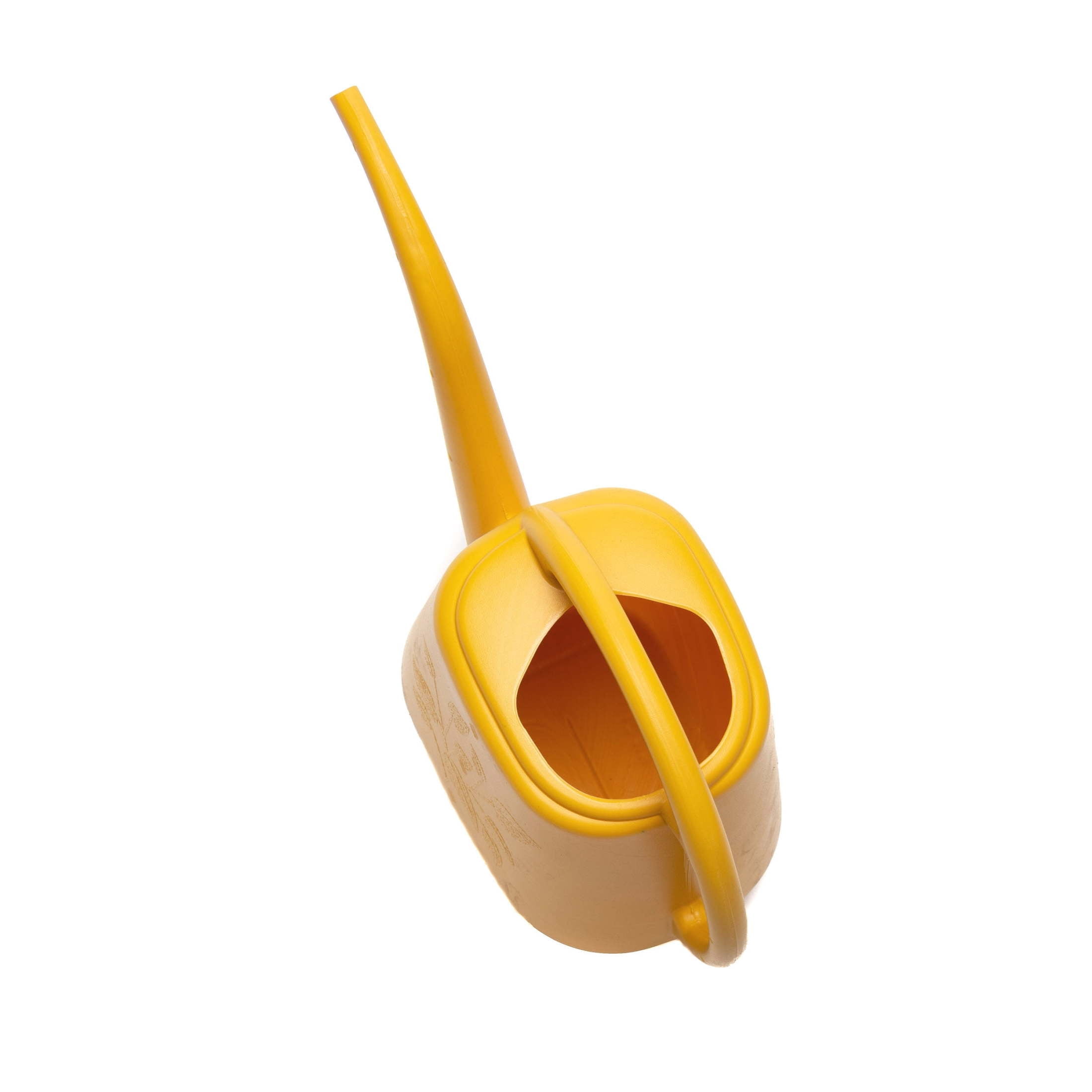 Bloem Aqua Rite 56 Fl Oz (.44 Gallon) Earthy Yellow Resin Watering Can for Indoor and Outdoor Use
