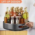 thumbnail image 3 of Rotating Metal Spice Rack, Used For Cabinets, Counters, Closets, Kitchen Or Pantry Tables, 3 of 5
