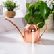 thumbnail image 5 of Regadera de cobre: ​​regadera de metal con pico largo, regadera perfecta para plantas de exterior e interior (plantas de interior), 5 of 5