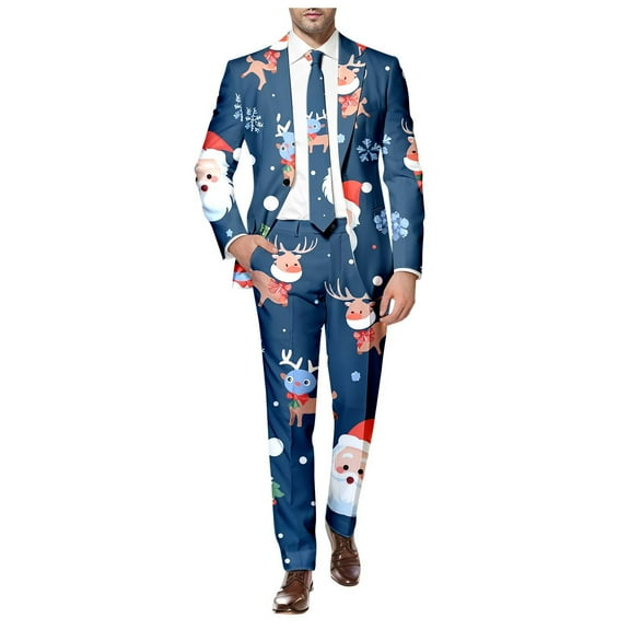 Men's Suit Pant Top Jacket