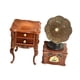 thumbnail image 4 of Muebles para casa de muñecas en miniatura con gramófono a escala 1:12 con mueble, accesorios para casa de muñecas, tocadiscos para microadornos, 4 of 9