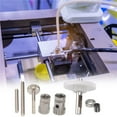 thumbnail image 3 of Langgg Engrenage d'Extrudeuse Buse d'Extrudeuse en Acier Inoxydable Ferme Mini Pièces d'Extrudeuse pour Imprimante 3D Roue d'Extrudeuse Portable, 50 Engrenages, 3 of 8