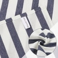 thumbnail image 3 of Unique Bargains Cotton Hand Towels Absorbent Lint Free Dish Kitchen Towels 24 x 16 Inch Blue Striped 4pk, 3 of 7