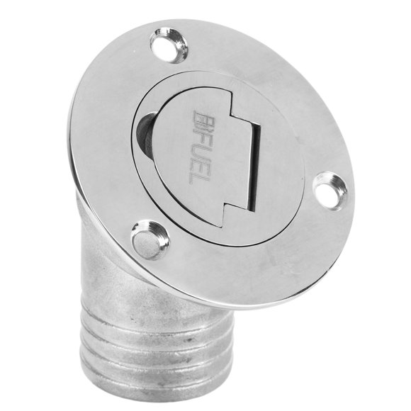 Boat Gas , Stainless Steel Fuel Filler Neck Boat Accessories with Keyless for Marine Yacht