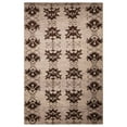 thumbnail image 2 of HAND KNOTTED WOOL FLORAL MODERN AREA RUGS - 9'x12', Rectangle Shape, Brown Color, Classic Traditional Design, Low Pile Handmade Area Rugs for Living Room, Bed Room (N00921), 2 of 10