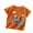 Orange, variant on Bovxnpu Summer Boys Top, Toddler Boys Cotton T-Shirts, Printed Short Sleeves Men And Women T-shirts Summer Top Tees 1-3 Years