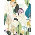 thumbnail image 2 of Vess, June Erica 15x18 White Modern Wood Framed Museum Art Print Titled - Wild Tropics II, 2 of 4