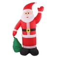 thumbnail image 1 of Papá Noel Inflable con Luz LED para Fiestas de Navidad en el Jardín del Patio Bolsa Impermeable ANGGREK Otros, 1 of 8