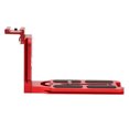 thumbnail image 1 of 214 Soporte para cámara en L Placa de liberación rápida, aleación de Aluminio Soporte para cámara con Placa en L, para cámara SLR con Cabezal Hydraulic(Rojo) Amonsee NO, 1 of 6