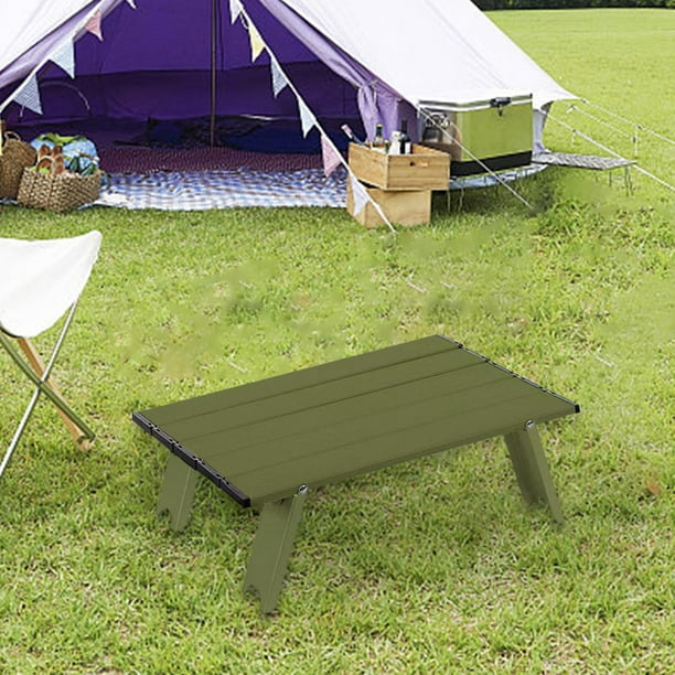 Table Pliante Camping Table Pliante Ultralégère En Aluminium, Table De Camping Compacte Et Portable Avec Sac De Transport Pour Pique Nique Plage Peche Et Randonnee 87924543 Petite Table Pliante