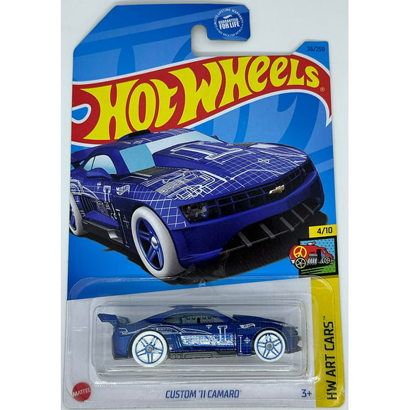 Blue Hot Wheels Camaro