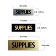 thumbnail image 5 of Signs ByLITA Basic Supplies Sign (Black) - Medium, 5 of 6