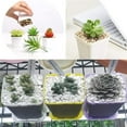 thumbnail image 3 of Nvzi Paquete de 24 macetas de plástico cuadradas para vivero, macetas de plástico de 3 pulgadas, maceta con bandeja y platillo para decoración de interiores, exteriores,color blanco, 3 of 5