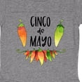thumbnail image 3 of Inktastic Cinco De Mayo Peppers Boys or Girls Baby Bodysuit, 3 of 4
