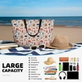 thumbnail image 5 of Balery Paris Beach Travel Bag - Water-Resistant, Large Capacity Lightweight Tote with 7 Pockets for Women and Men - Perfect for Beach, Pool, Gym, and Travel, 5 of 7