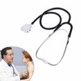 thumbnail image 5 of Portable Double-Sided Stethoscope for Medical Aid (Black), 5 of 5