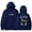 navy blue, variant on Peso Pluma Exodo Portraits Hoodies Rapper 2024 Tour Merch Pullovers Women Men Fashion Casual Hooded Sweatshirts
