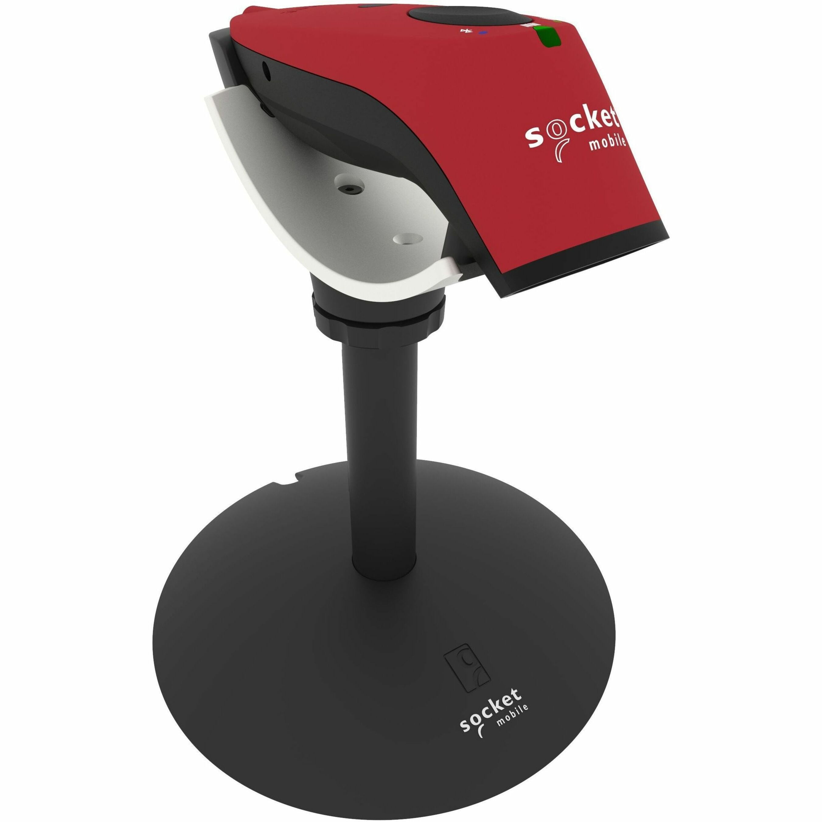 Socket Mobile SocketScan S720, Linear Barcode Plus QR Code Reader, Red - Wireless Connectivity - 14.96" Scan Distance - 1D, 2D - LED - Linear - Bluetooth - Red - Ticketing, Asset Tracking, Transpor...