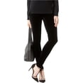 thumbnail image 1 of INC Leggings casuales de terciopelo para mujer, negro, 4, 1 of 1