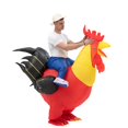 thumbnail image 1 of Disfraz inflable de gallo y pollo para Halloween, traje divertido de Anime para fiesta de Navidad, Cosplay de gallina, 1 of 4