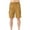 Khaki^, variant on Jjayotai George Shorts for Men, Mens Cotton Loose Drawstring Cargo Shorts with Full Elastic Waist, Mens Cargo Shorts