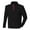 Black/Red, variant on Finden & Hales Mens Microfleece Zip Neck Fleece Top