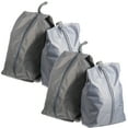 thumbnail image 6 of WHAMVOX  4 Pcs Shoe Bag Sneakers Travel Large Shoes Sport Mother Grey, 6 of 8