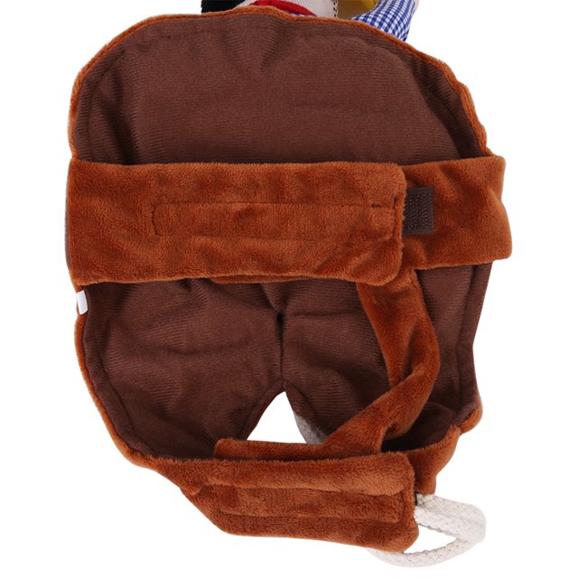Mascota Caballero Disfraz Mascota Cosplay Disfraz Perro Vaquero Disfraz Perro Divertido Disfraz 4 Tamaños Mascota Perro Vaquero Disfraz Divertido Caballero Montar Ropa Cosplay ANGGREK Otros