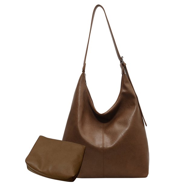 Bolso Bandolera Que Combina Con 2 Uds. Cruzado PU para Mujer Elegante Color Sólido