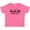 Hot Pink, variant on From Nashville, Tennessee- State Capital Distressed Text Boys or Girls Baby T-Shirt
