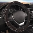 thumbnail image 5 of Honeii Piano Keys With Musical Notes Print Stretch Elastic Steering Wheel Cover - Universal 15", Fits Sedans, SUVs, Vans, & Trucks Effortlessly, 5 of 6