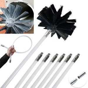 CURYMAY Dryer Vent Cleaner Kit 30 Ft Dryer Vent Cleaning Kit Flexible Dryer Vent Cleaner Tool for Easy Cleaning Lint Remover Kit.